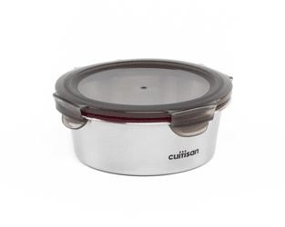 boite ronde inox alimentaire